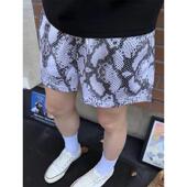 健身训练篮球裤 夏季 男生潮牌国潮蛇纹三四分中裤 短裤 运动速干美式