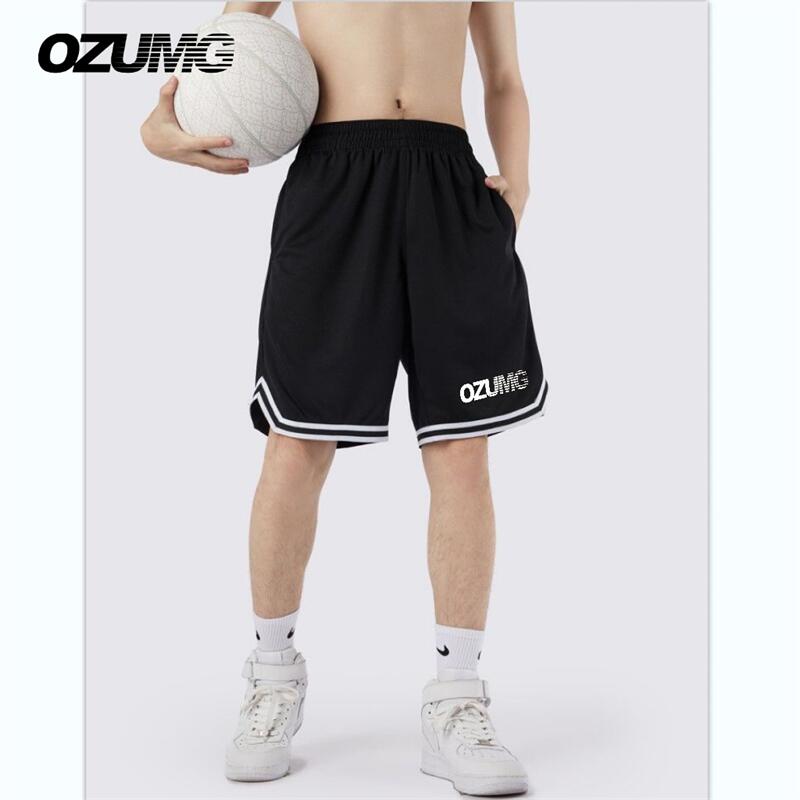 OZUMG美式篮球短裤宽松跑图片