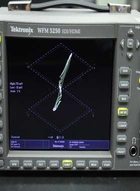 泰克WFM5250示波器高清HDMI分析仪示波器Tektronix进口SDI接口