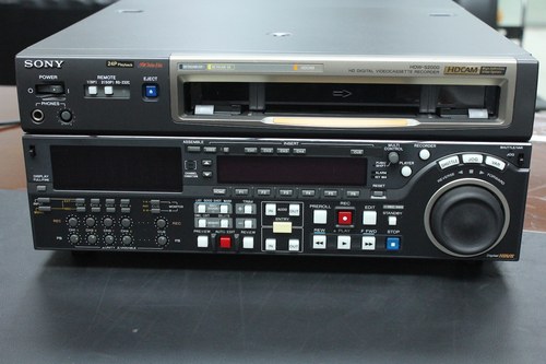 索尼HDW-S2000高清HDCAM录像机编辑机磁鼓时间250小时