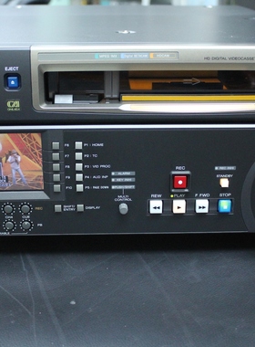 SONY准新机HDW-D1800高清HDCAM录像机磁鼓时间201小时