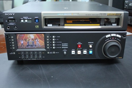 SONY准新机HDW-D1800高清HDCAM录像机磁鼓时间201小时