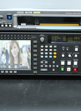 准新机高清SRW-5800高配HDCAM SR录像机HDCAM磁鼓时间1006小时！