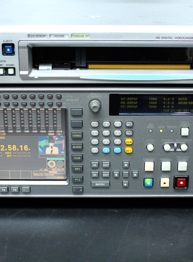 SRW-5500高清HDCAM SR电影录像机高磁鼓时间2812小时