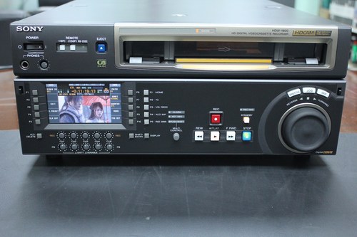 索尼HDW-1800录像机编辑机HDCAM高清磁鼓时间673小时