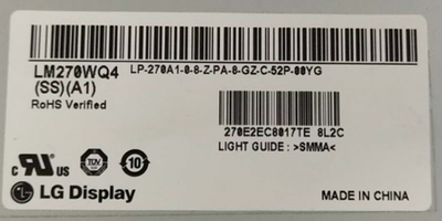 LM270WQ5SSC1 LM270WR4SSA1 LM270WR3SSA1 LM270WQ4SSC1 SSA1