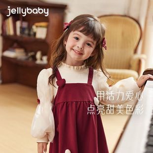 生日裙儿童秋季 女童周岁公主裙小女孩洋气甜美连衣裙宝宝秋装 裙子