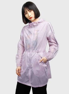 探路者皮肤衣女 夏季户外长款防紫外线轻薄透气防晒衣TAZI82708