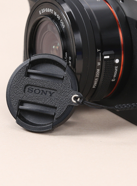 镜头盖防丢绳适用于索尼相机镜头zve10二代a7c2a7m4a6400a600