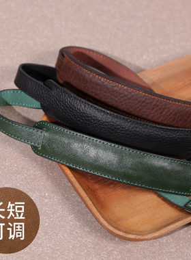 头层牛皮相机肩带适用于富士XT50XS20XT30二代索尼佳能R50微单反