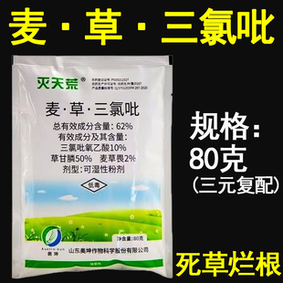 灭天荒62%麦草畏草甘膦三氯吡氧乙酸麦草畏草甘膦杂草死草除草剂