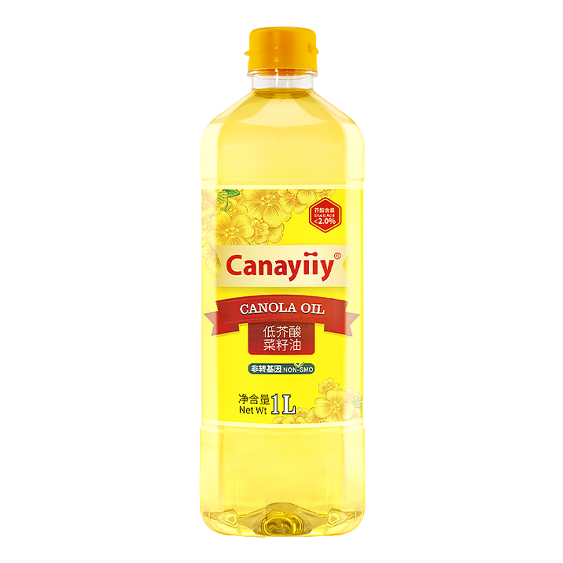 低芥酸菜籽油1L一级压榨