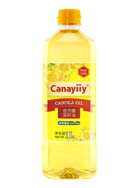 低芥酸菜籽油1L一级压榨