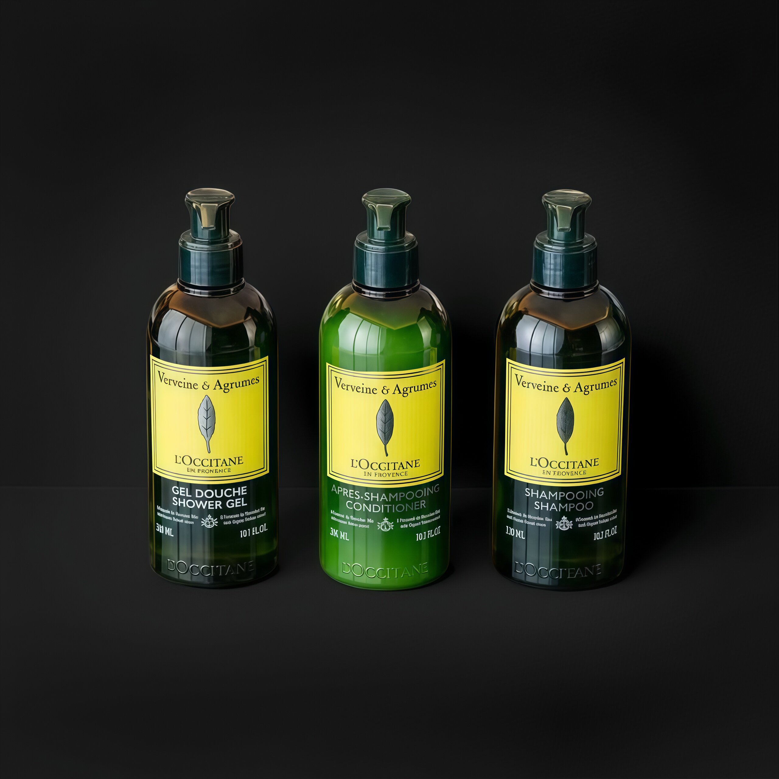 好闻！欧舒丹清新果漾马鞭草洗发水护发素沐浴露300ml