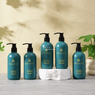 BORGHESE贝佳斯甜橙柠檬香 皇冠假日酒店洗发水护发乳润肤露300ML