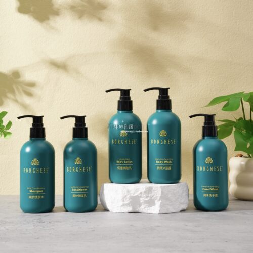 BORGHESE贝佳斯甜橙柠檬香 皇冠假日酒店洗发水护发乳润肤露300ML
