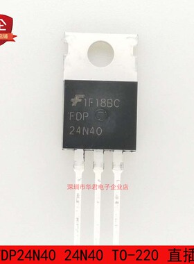 FDP24N40 24N40 TO-220 直插 MOS管 N沟道 24A 400V 全新进口原装