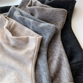 女内搭秋冬季 新款 百搭修身 半高领德绒打底衫 长袖 t恤加厚保暖上衣