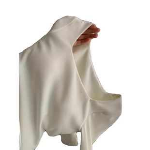 方领德绒打底衫女秋冬内搭加厚保暖白色t恤女长袖修身短款上衣潮