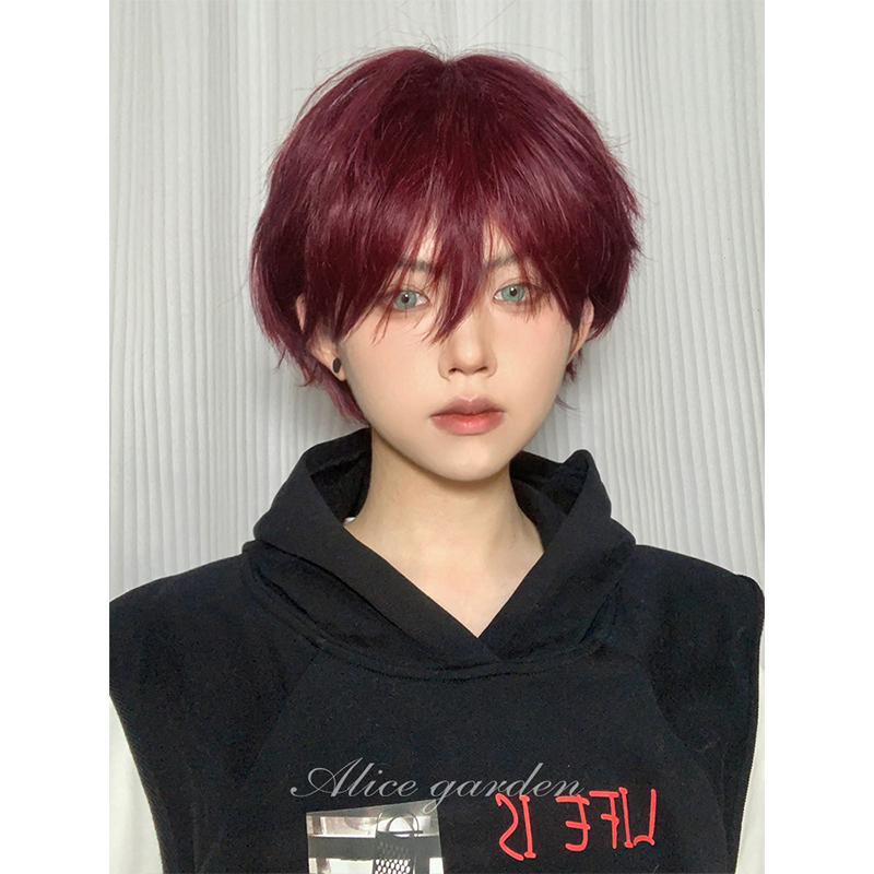 alicegarden高温丝男假发