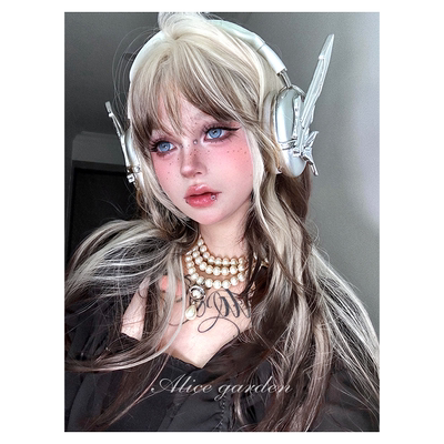 气质渐变卷发jk全头套