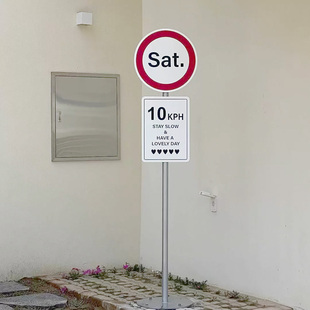 ins韩式网红店门口展示牌 立式打卡站牌户外指示路牌定制拍照广告