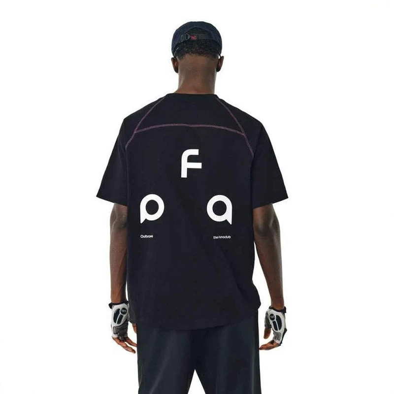 美式高街印花短袖t恤男夏季潮牌情侣宽松运动休闲上衣冰丝半截袖