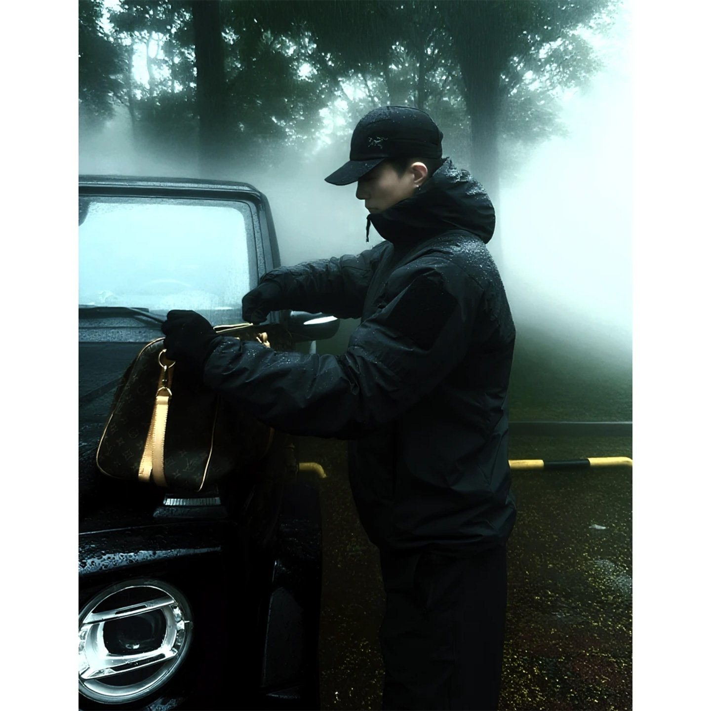 户外防寒军版棉服男冬季保暖外套