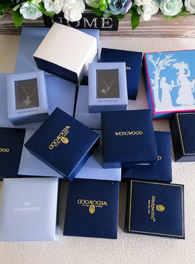 英国wedgwood陶瓷项链吊坠