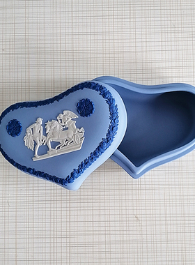 英国wedgwood精品陶瓷首饰收纳盒