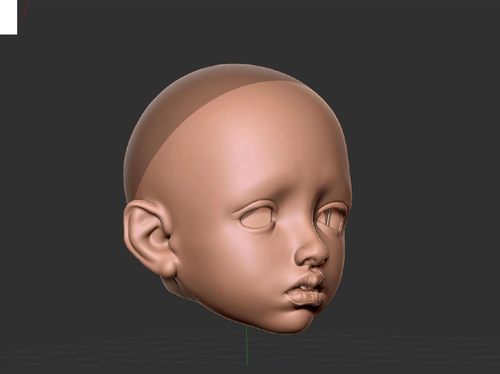 【小羊失眠】3D打印BJD代打模型定制3D建模高精度光固化SLA/LCD