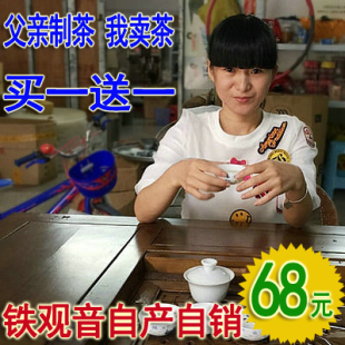 买一送一共500克 铁观音新茶安溪铁观音茶叶清香型高山兰花香正品
