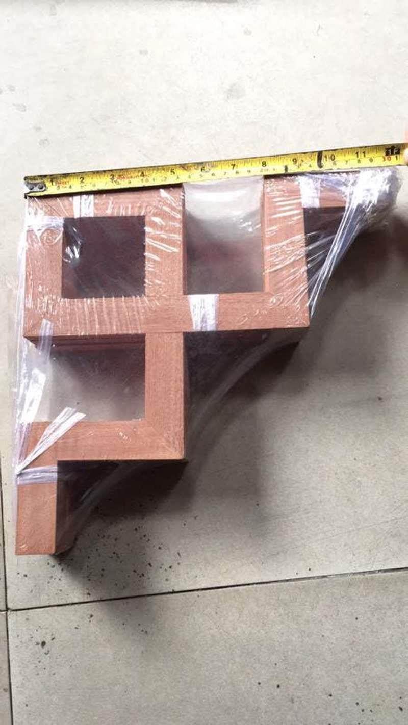 实木挂落中式实木角花木花松洞垭口隔断实木花格屏风门窗角花吊顶