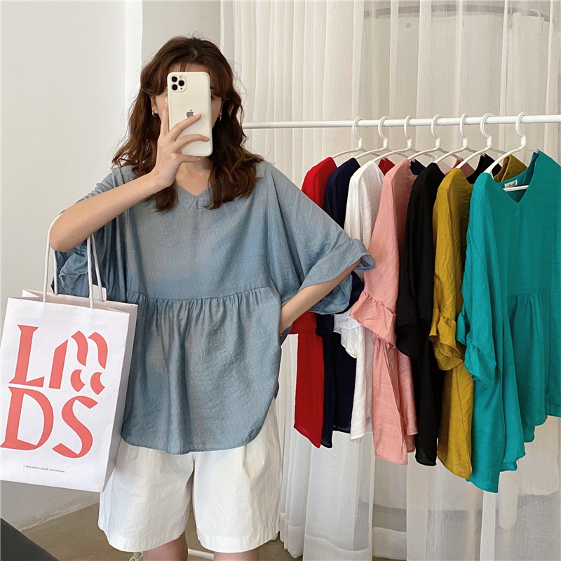 French loose and fashionable shirt at real price