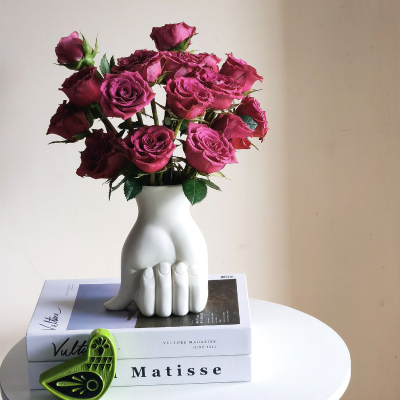 ja设计师款现代简约陶瓷花瓶