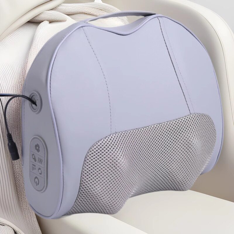 颈椎按摩仪颈部按摩枕肩颈腰部按摩器多功能揉捏加热枕头车载家用