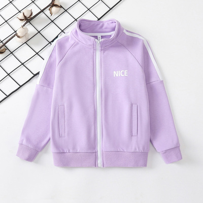 儿童春秋款外套运动衫男女童