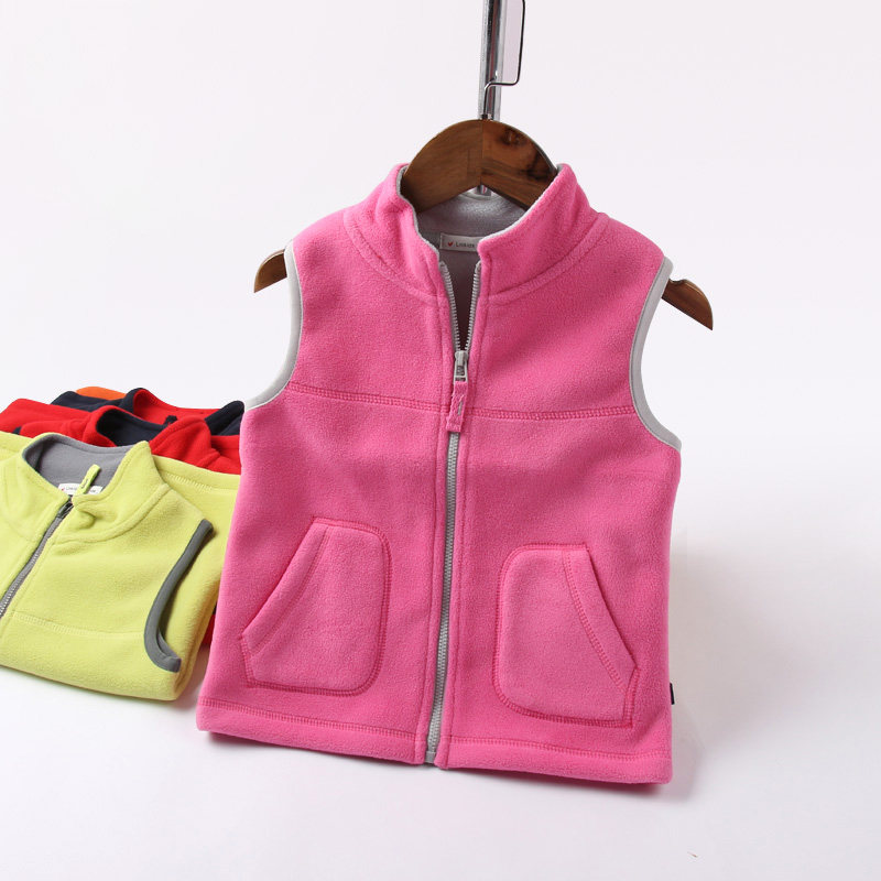 Gilet enfant LM.KIDS en toison - Ref 2070556 Image 1