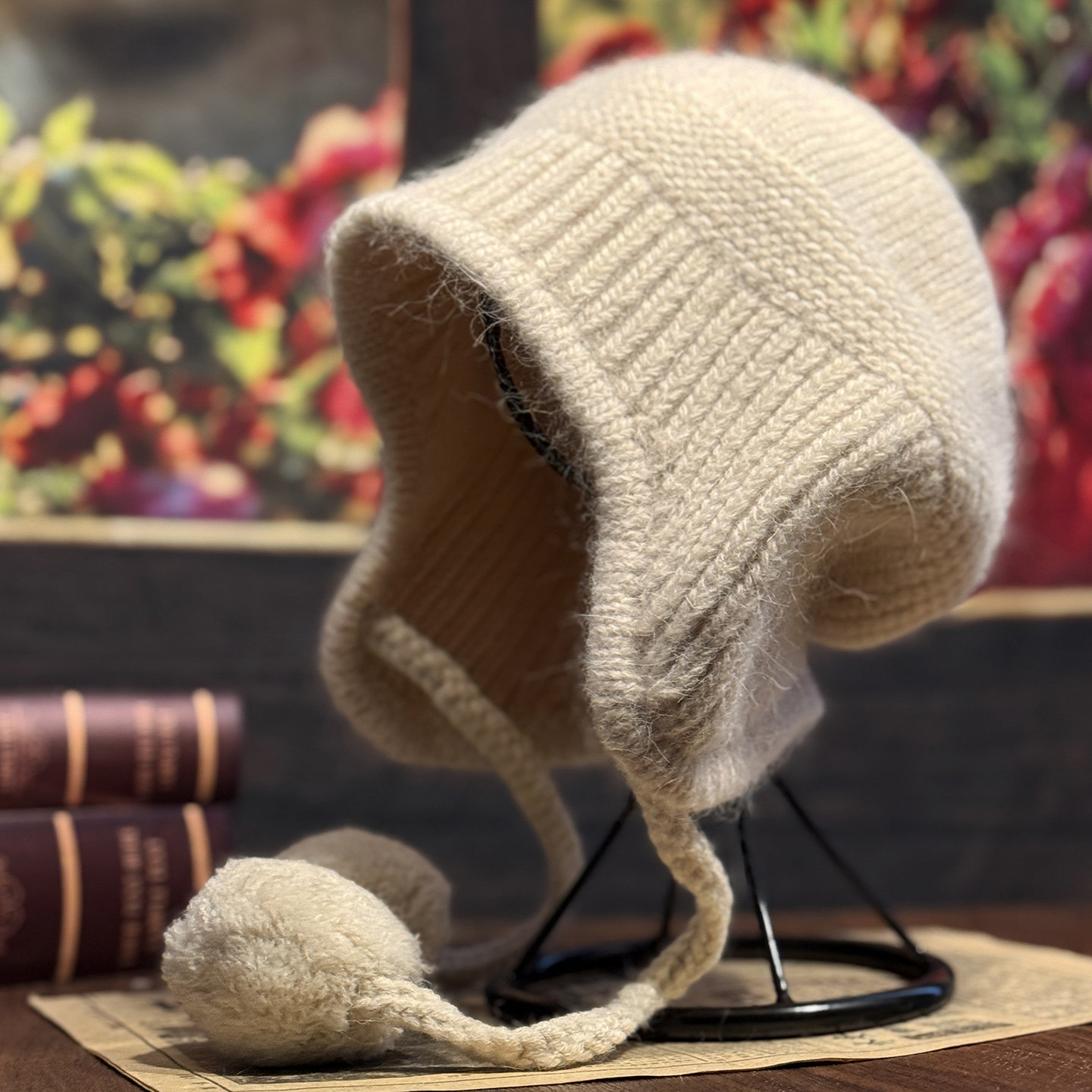 冬季保暖兔毛防寒针织帽2025新款加厚女款时尚毛线帽大头围包头帽,服饰配件/皮带/帽子/围巾,帽子,淘宝优惠券,粉丝福利购,淘宝优惠卷