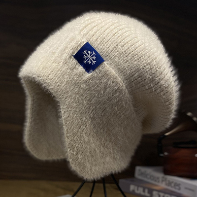秋冬季保暖防寒加厚针织冷帽