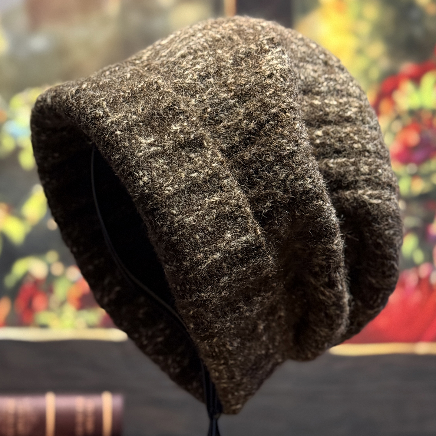 冬季女款大头围显脸小针织帽2025新款保暖防寒毛线帽时尚护耳帽子