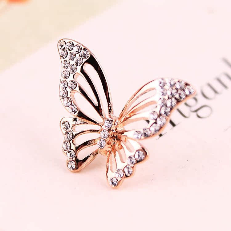 Broche en Alliage argent plaqué or - Ref 1177692 Image 4