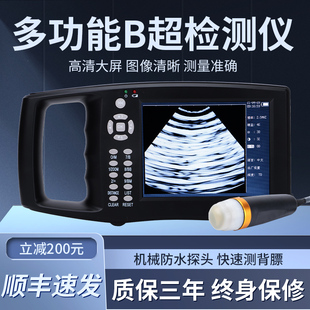 兽用B超机高清母猪测孕仪器牛羊用b超畜牧彩超机便携超声波比超机