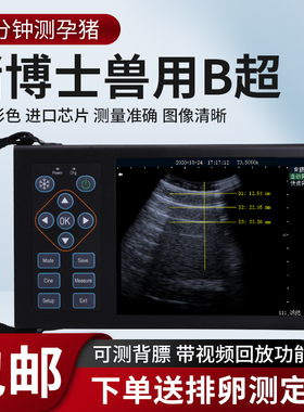 高清兽用B超机畜牧超声波比超机牛羊用测孕仪器母猪便携b超彩超机