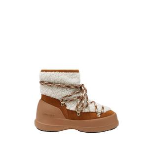 代购 BOOT女士雪地靴保暖防寒耐磨舒适脚感羊毛皮牛皮翻毛皮 MOON