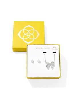 代购Kendra Scott女士项链套装优雅精致闪耀时尚蝴蝶结造型