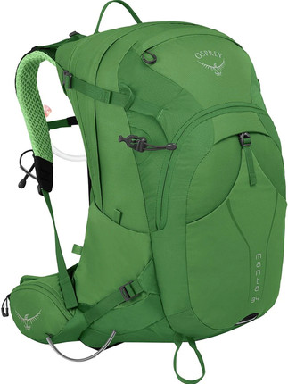 海外购鱼鹰 Osprey Packs Manta 34 L男式徒步水壶背包户外登山包