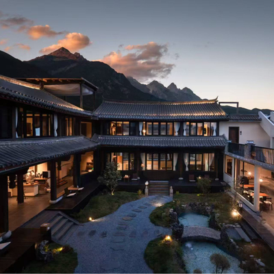 【云南丽江】白沙古镇从来漫1晚+双人下午茶+晚安甜品·日照金山