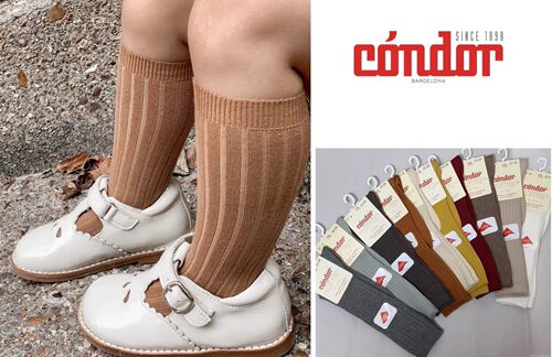 condor可爱儿童彩色薄袜春夏