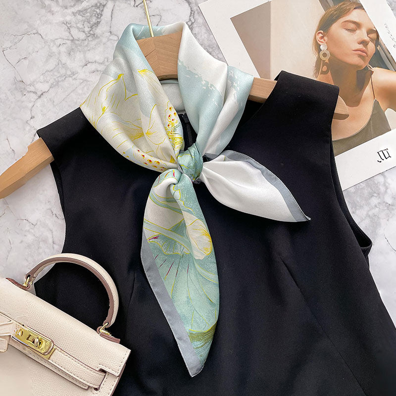 杭州高端真丝丝巾女2025秋季新款